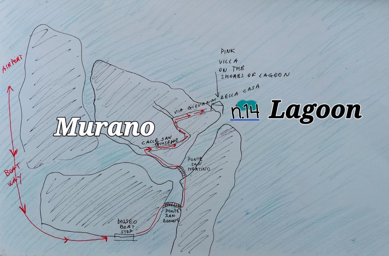L' Incantevole Paesaggio Della Laguna Di Murano Exteriör bild
